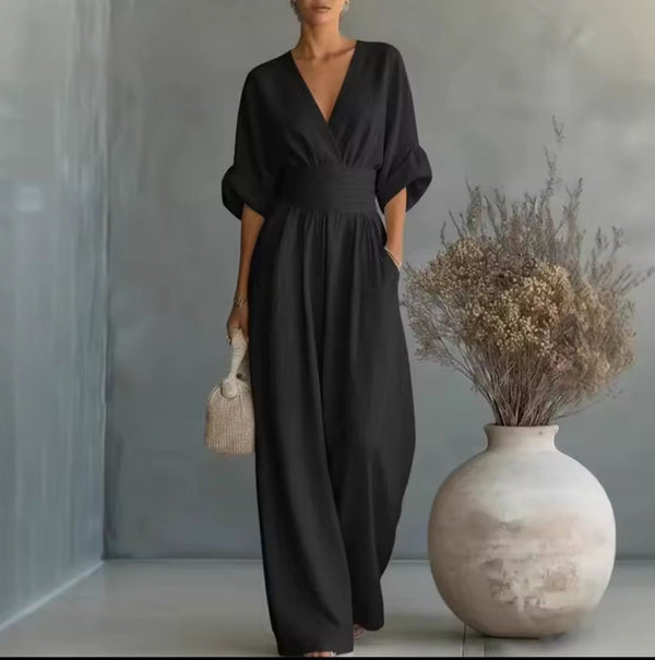 Willemijn | Kimono Mouw Jumpsuit