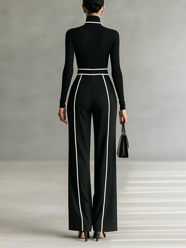 Solin™ | Elegante Getailleerde Jumpsuit