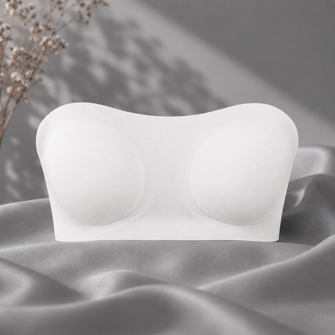 Lune™ | Strapless Wireless BH Met Crossover Zijsluiting