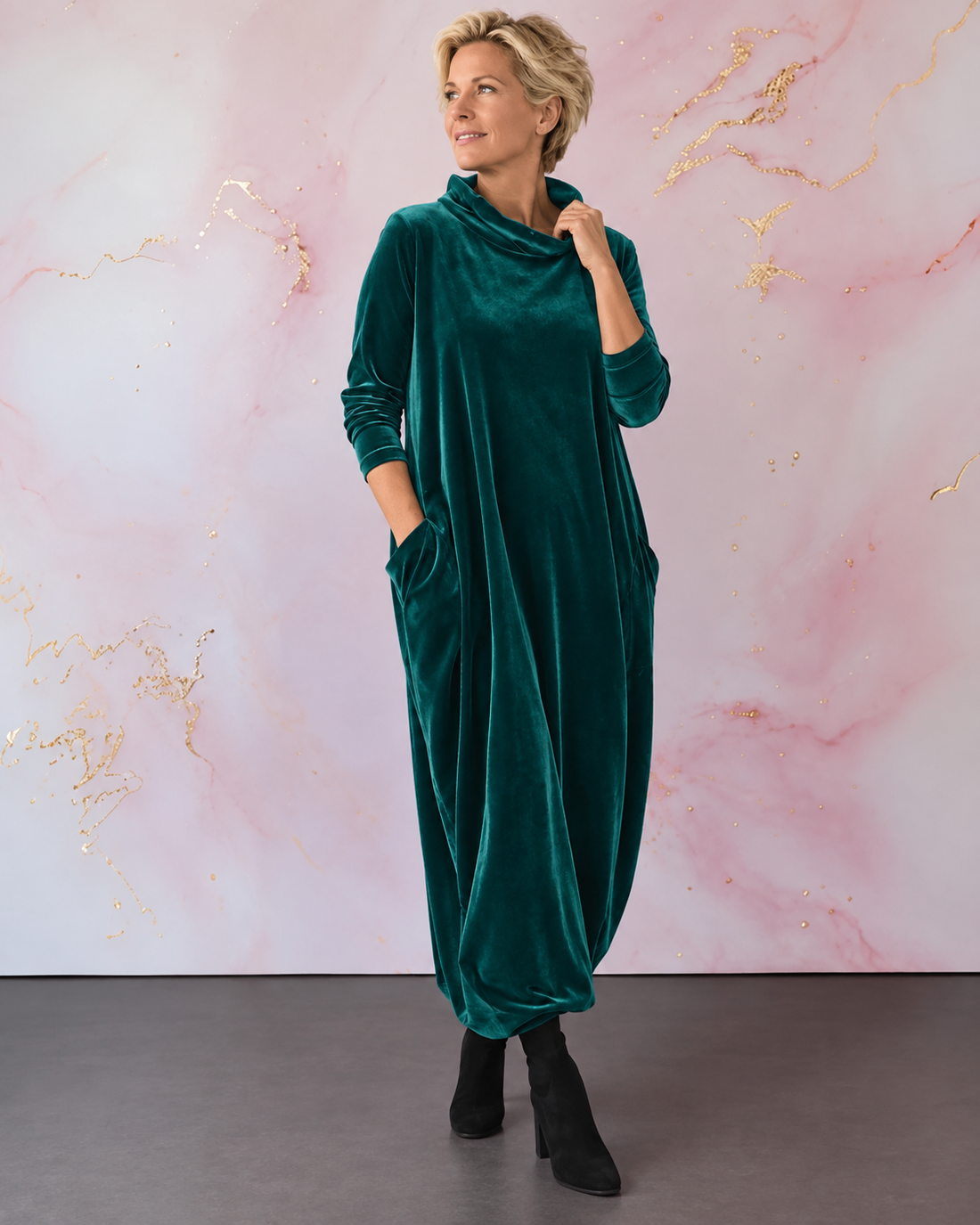 Elise | Comfortabele Hoodie Jurk