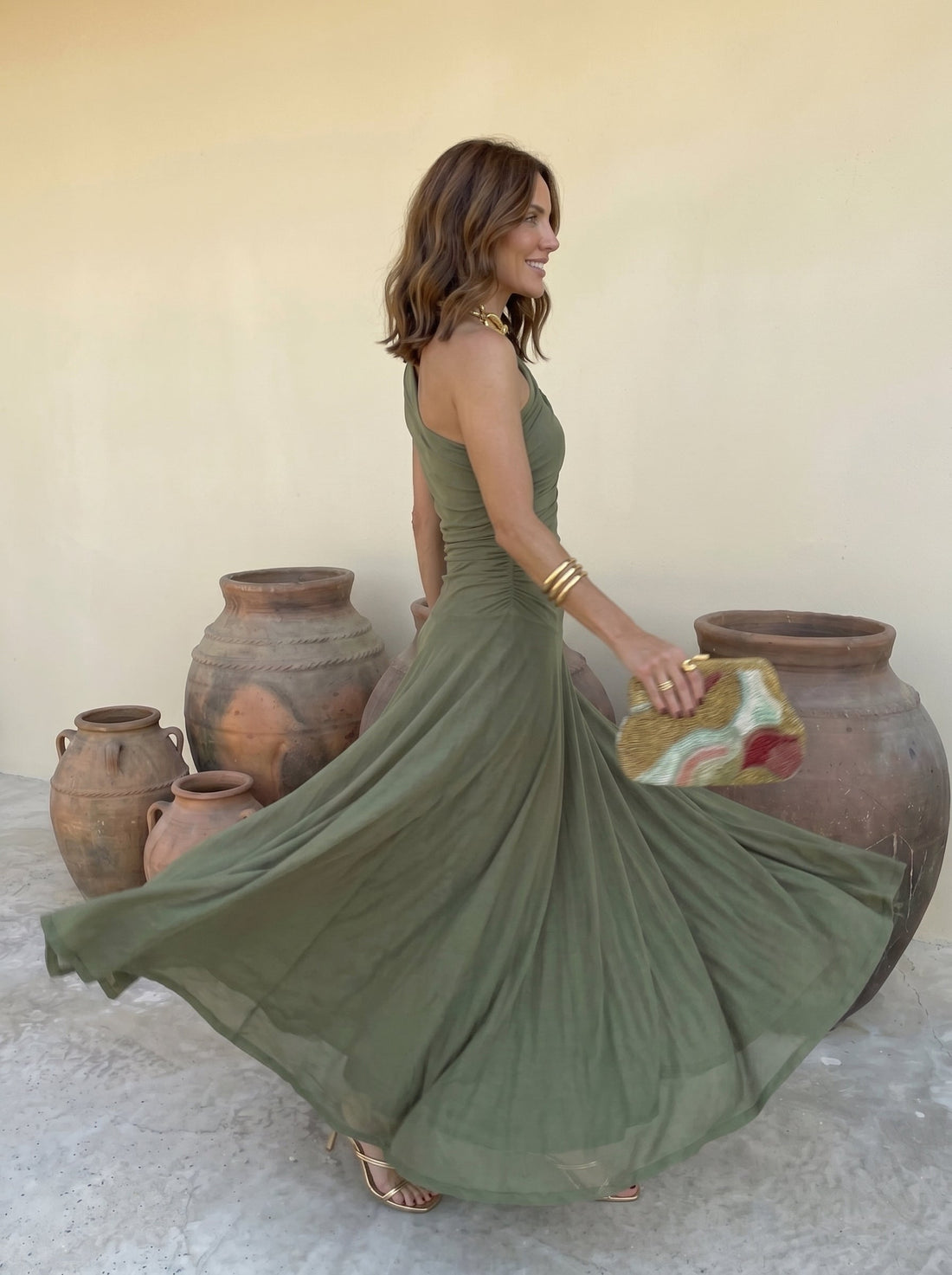 Lena™ | Moderne Maxi Jurk