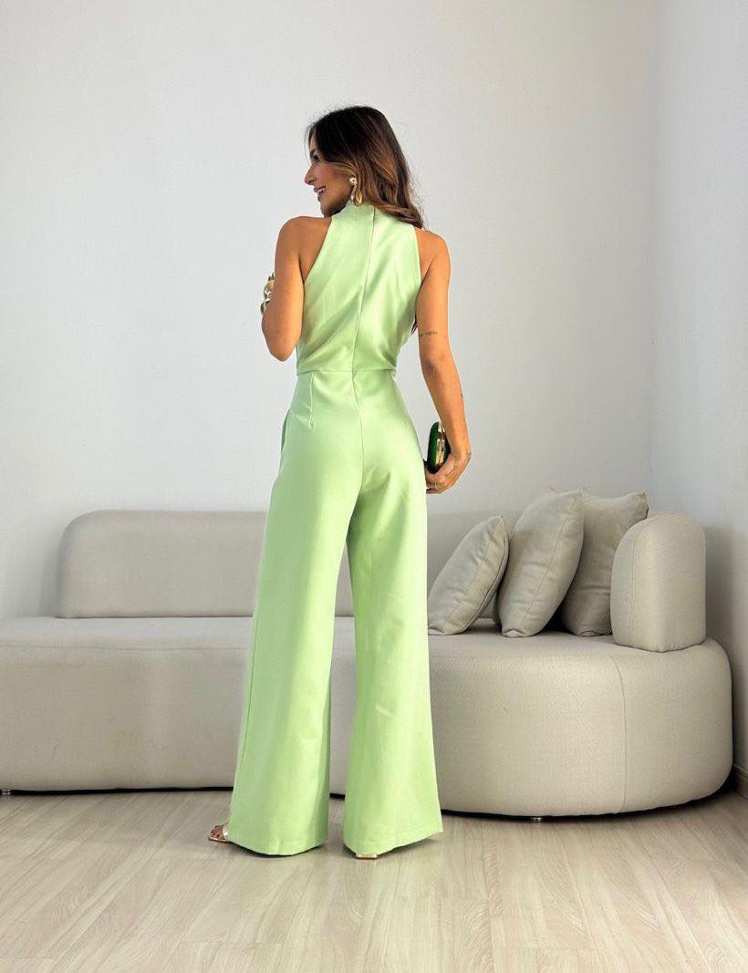 Femke | Jumpsuit met Brede Benen