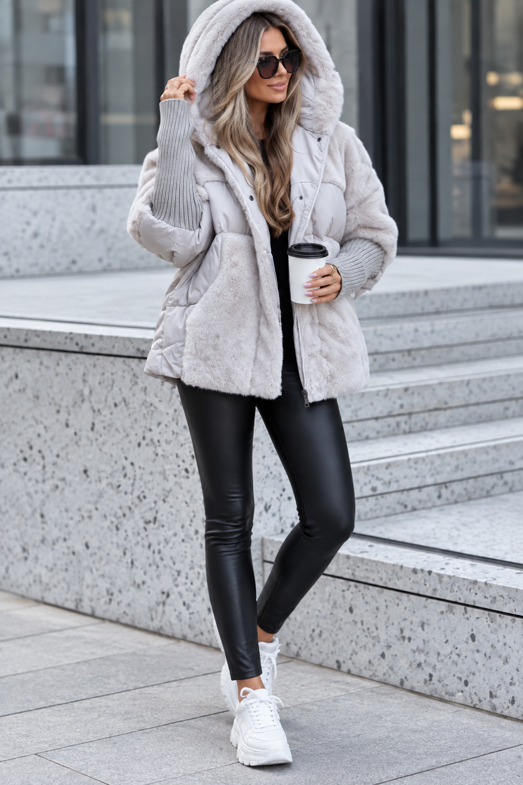 Isabelle | Warme Jas met Capuchon