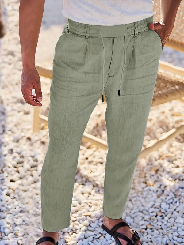 Rens™ | Casual Broek Met Koord
