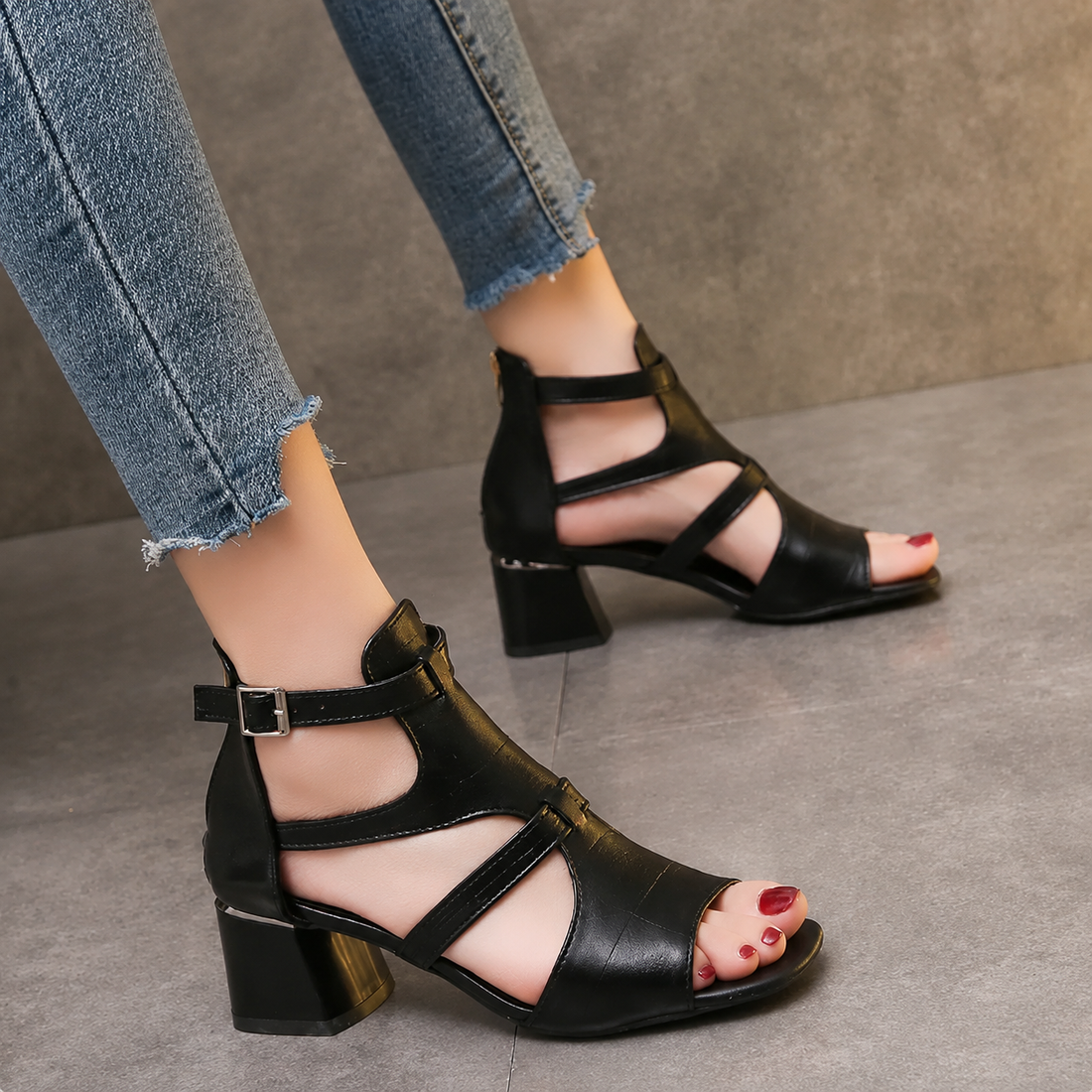 Marjan | Comfortabele Orthopedische Sandalen Met Open Teen