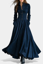 Donkerblauw