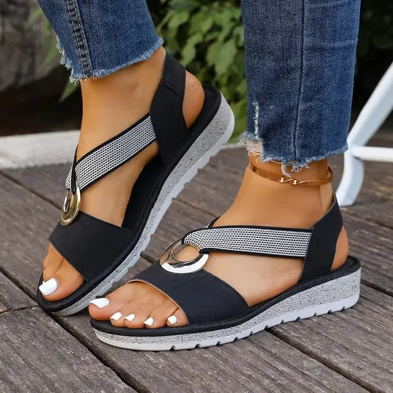 Juna™ | Stijlvolle Ring Sandalen