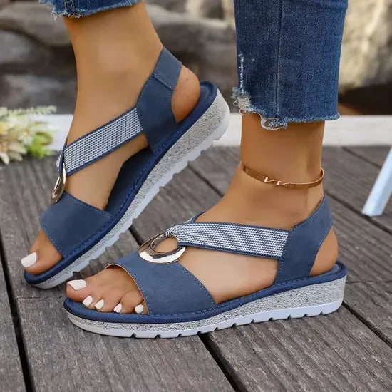 Luna™ | Elegante Comfortabele Sandalen met Ondersteunend Voetbed