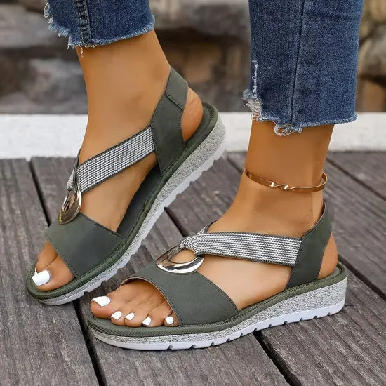 Juna™ | Stijlvolle Ring Sandalen