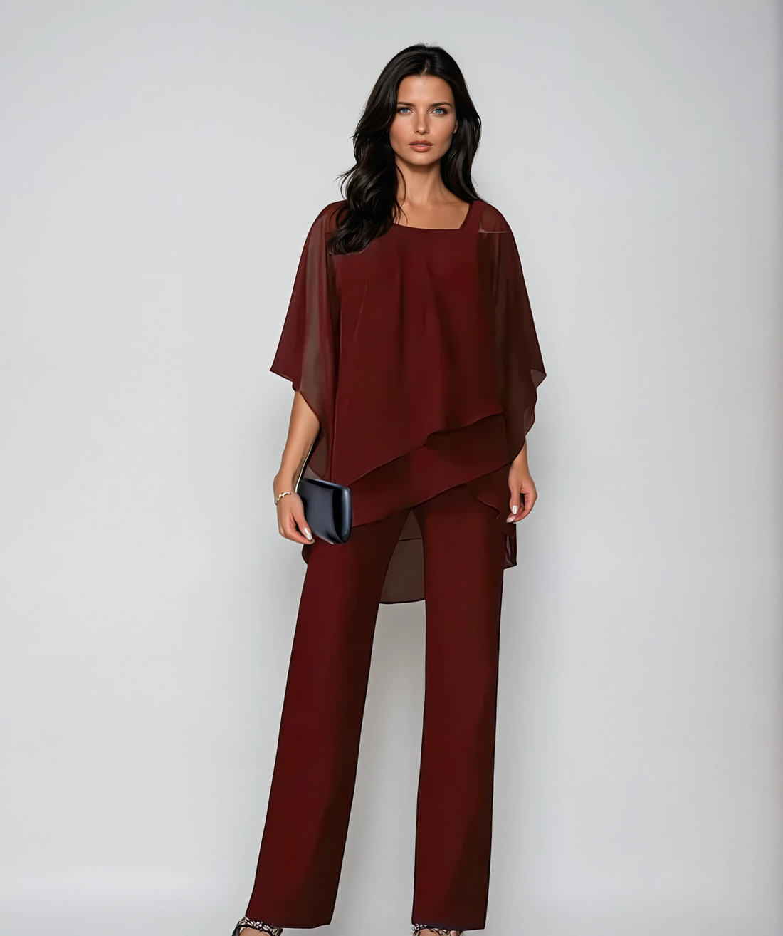 Elize™ | Elegante Tweedelige Set Met Wijde Broek
