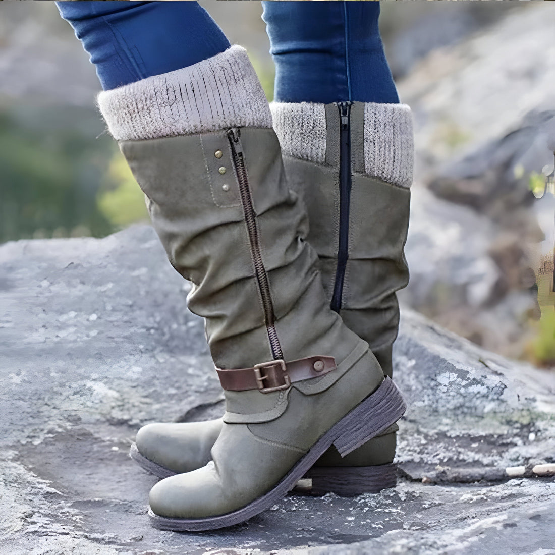 Faye™ | Elegante Comfortabele Laarzen met Ondersteunend Voetbed