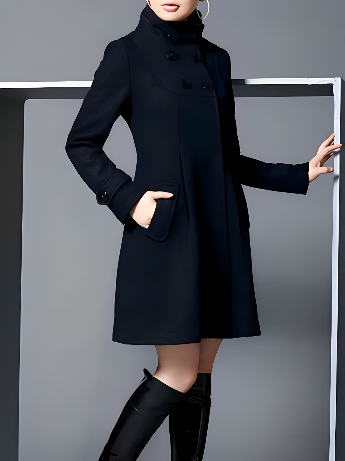 Solveig™ | Elegante damesjas met capuchon