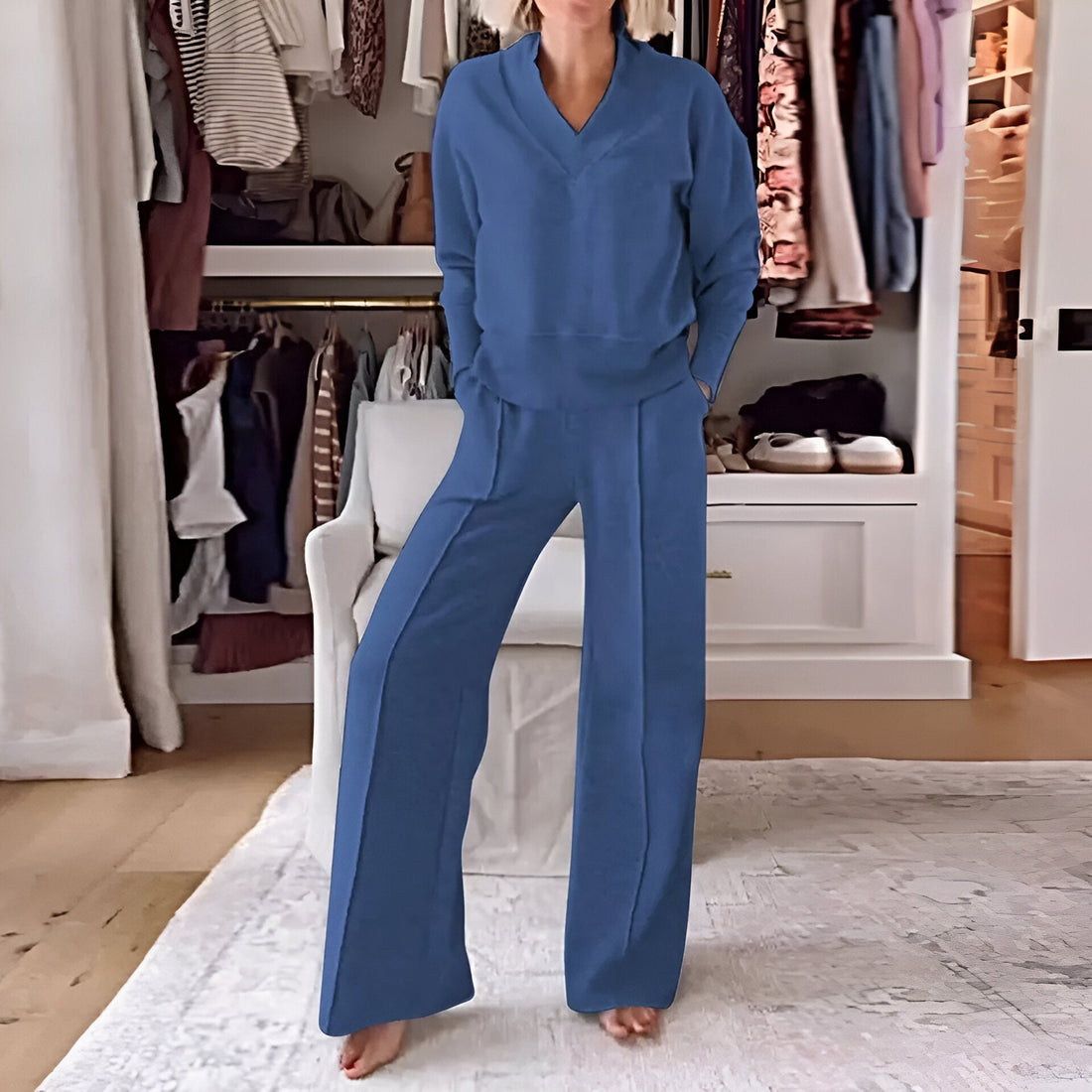 Hanna's set™ | Casual bijpassende set