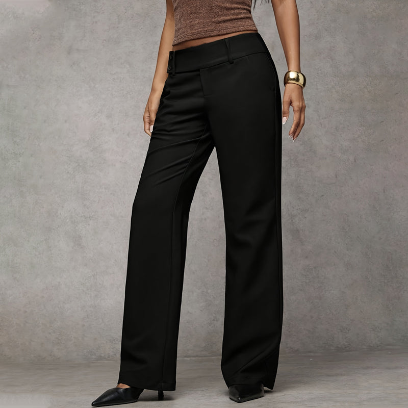Sanne™ | Elegante Wijde Pijp Broek