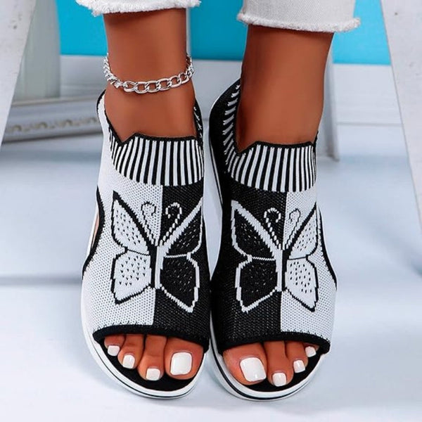 Nelia™ | Comfortabele Mesh Sandalen met Ondersteunend Voetbed