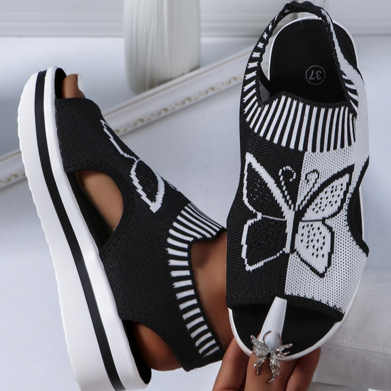 Nelia™ | Comfortabele Mesh Sandalen met Ondersteunend Voetbed