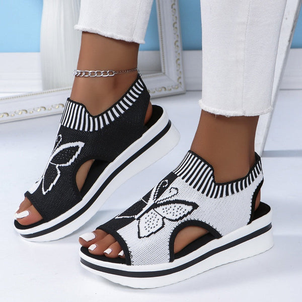Nelia™ | Comfortabele Mesh Sandalen met Ondersteunend Voetbed