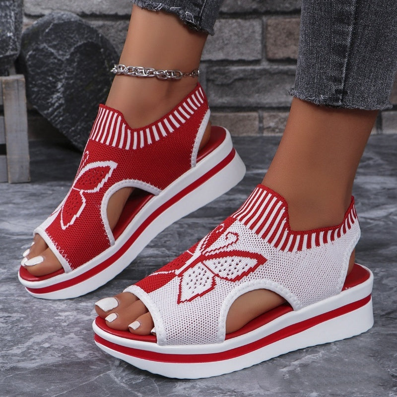 Nelia™ | Comfortabele Mesh Sandalen met Ondersteunend Voetbed