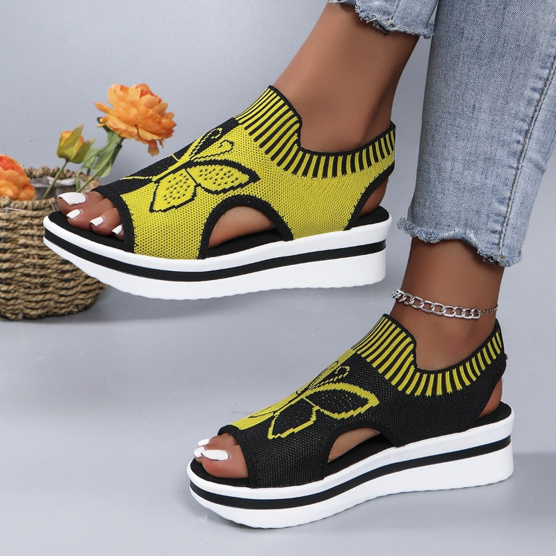 Nelia™ | Comfortabele Mesh Sandalen met Ondersteunend Voetbed